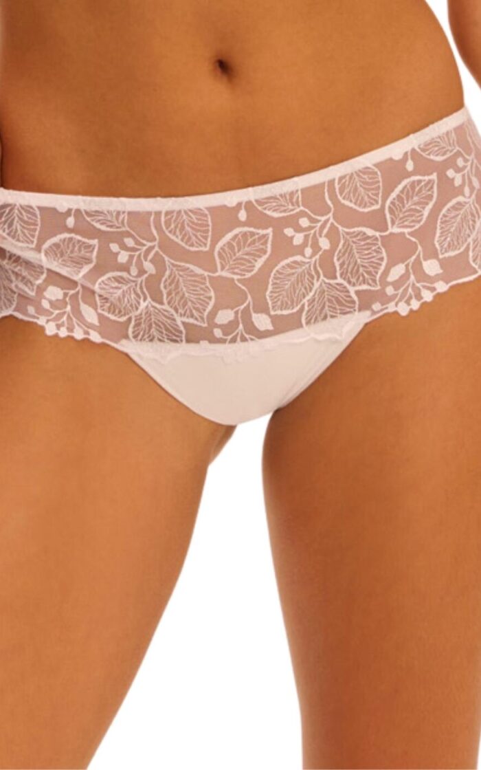 Simone Perele Lumineuse Shorty Brief - Cristal White - XS - 8