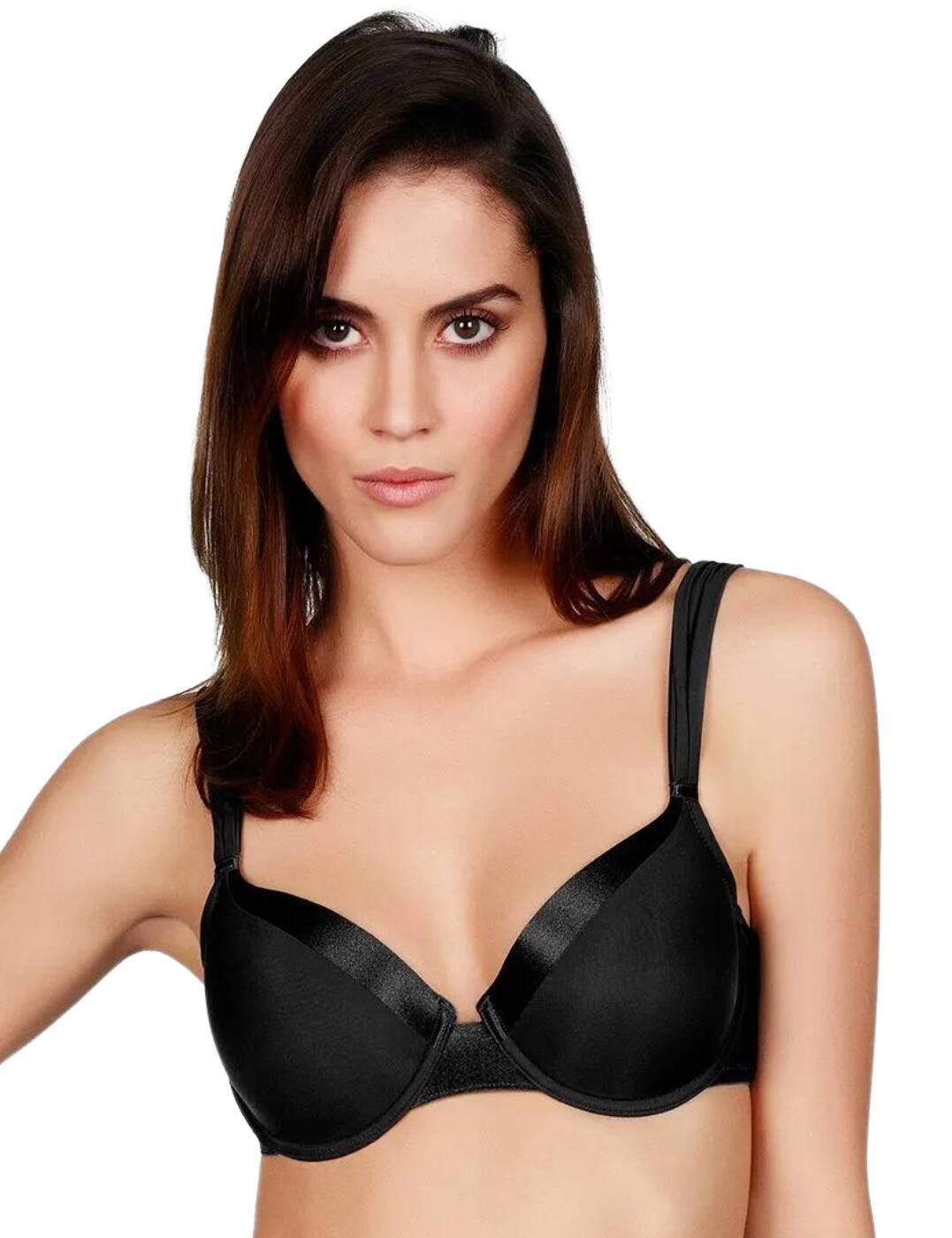 Simone Perele Neon Full Cup Bra - Black - 30E