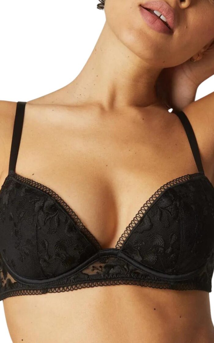 Simone Perele Orphee Push Up Bra - Black - 32C
