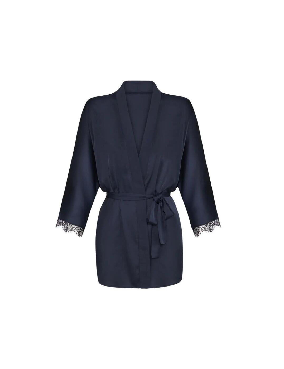 Simone Perele Satin Secrets Kimono - Full Moon