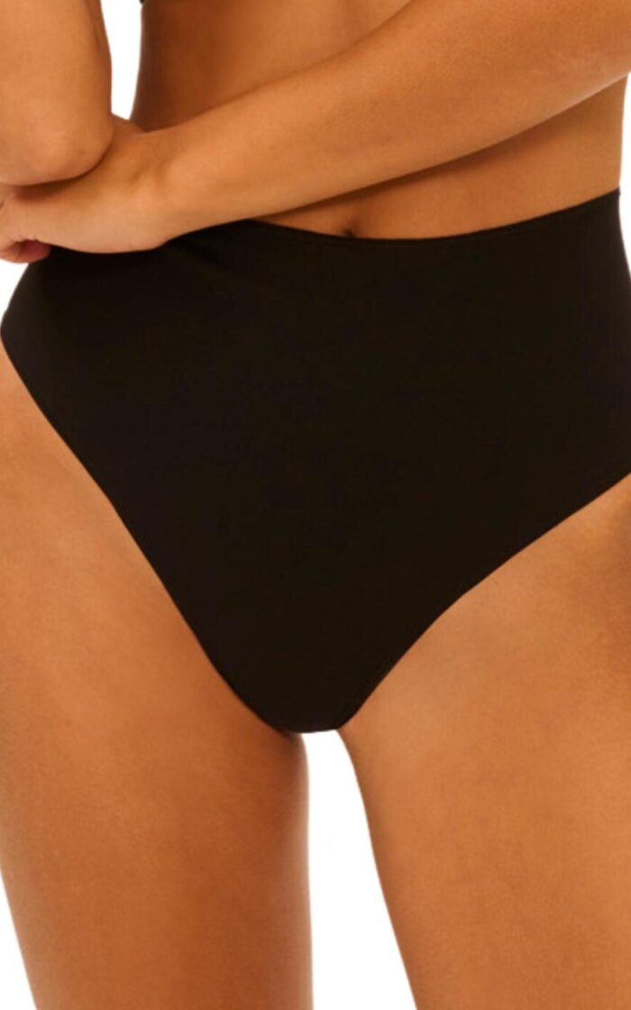 Simone Perele Story High Waist Shaper Thong - Black - XS - 8