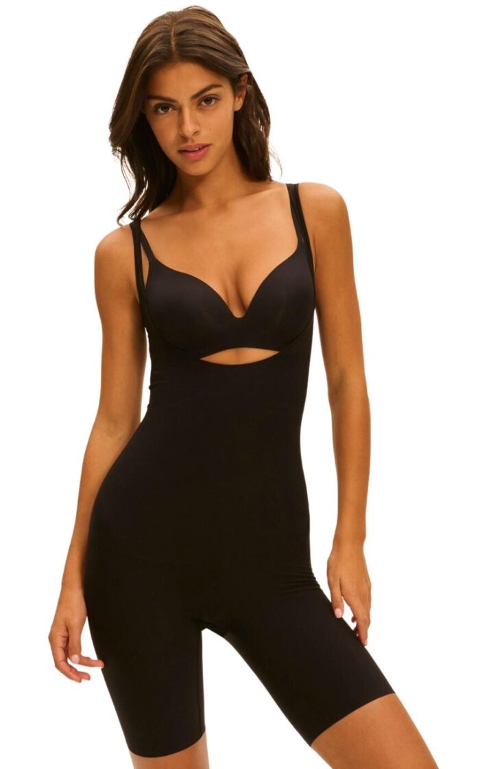 Simone Perele Story Shaper Panty Bodysuit - Black - XS - 8