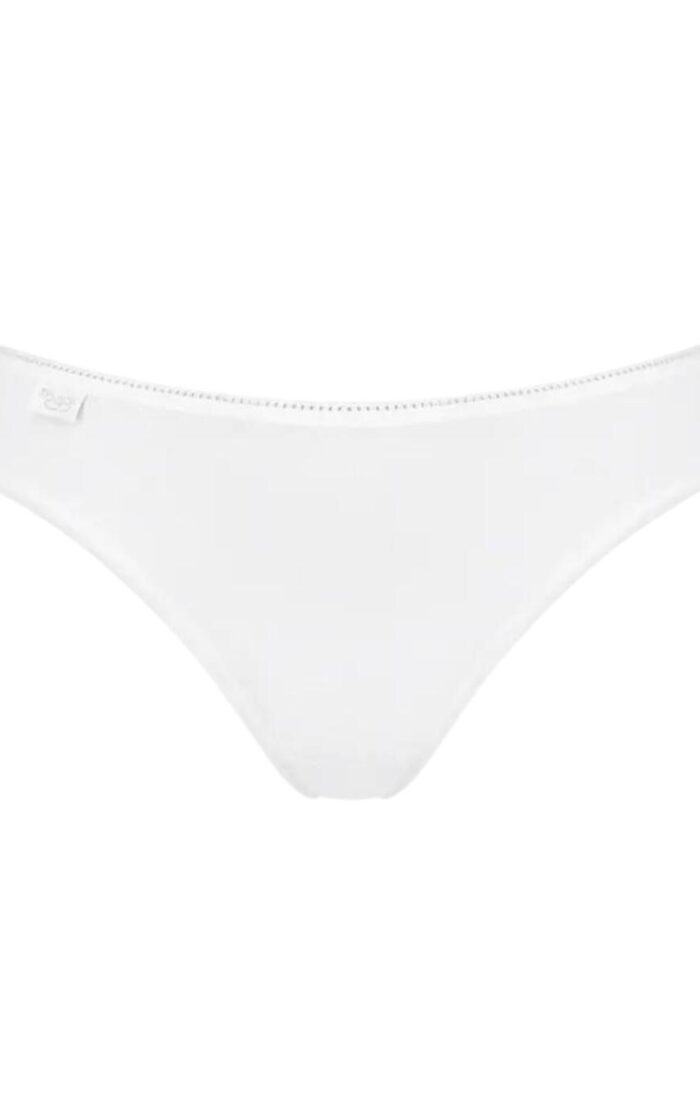 Sloggi 24/7 Cotton 2 Pack Midi Brief - White - S - 10