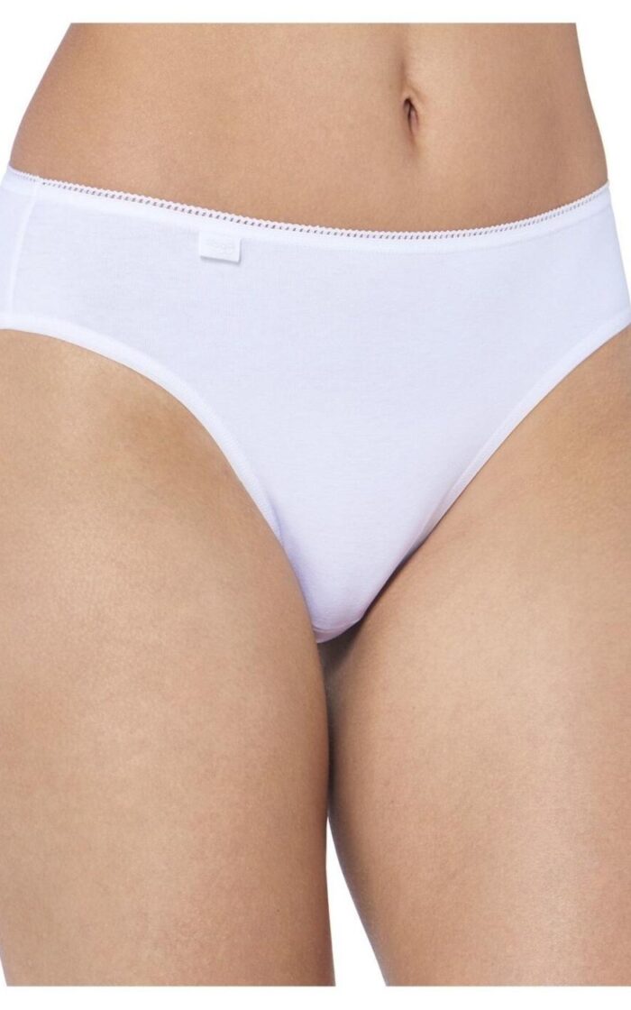 Sloggi 24/7 Cotton Tai Brief 3 Pack - White - S - 10