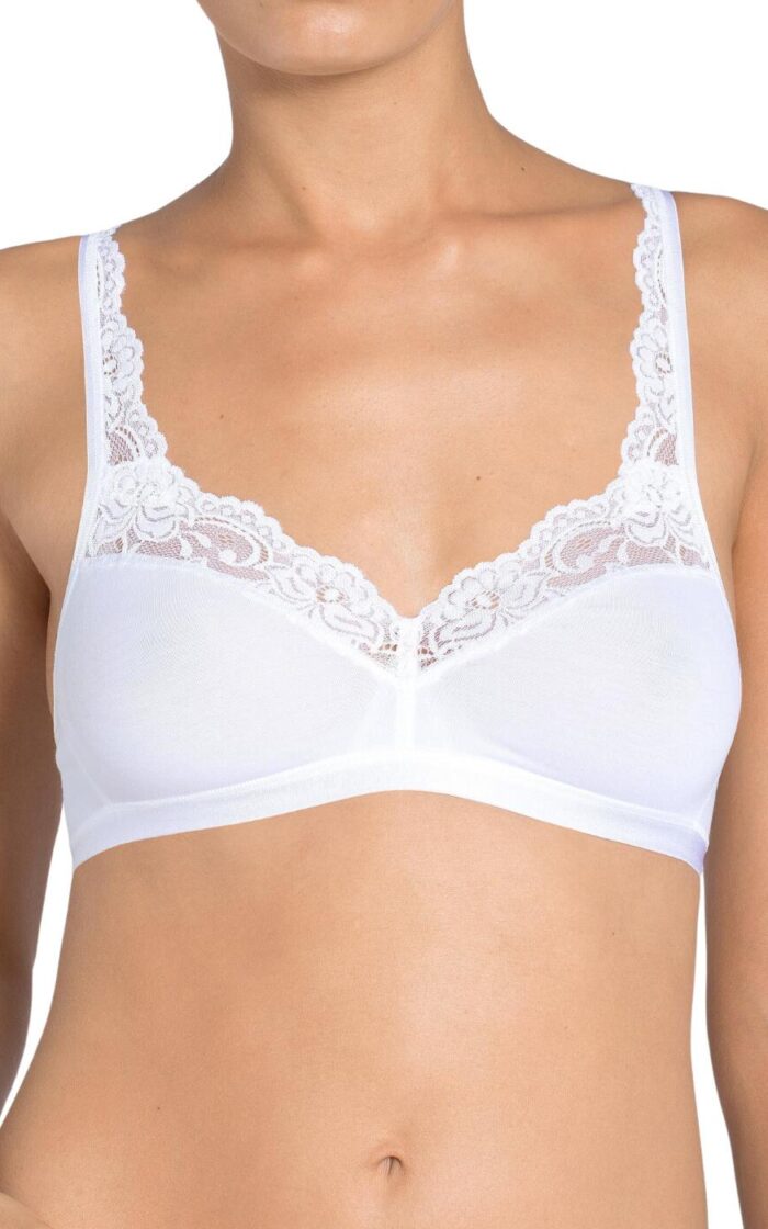Sloggi Romance Non Wired Bra - White - 34C