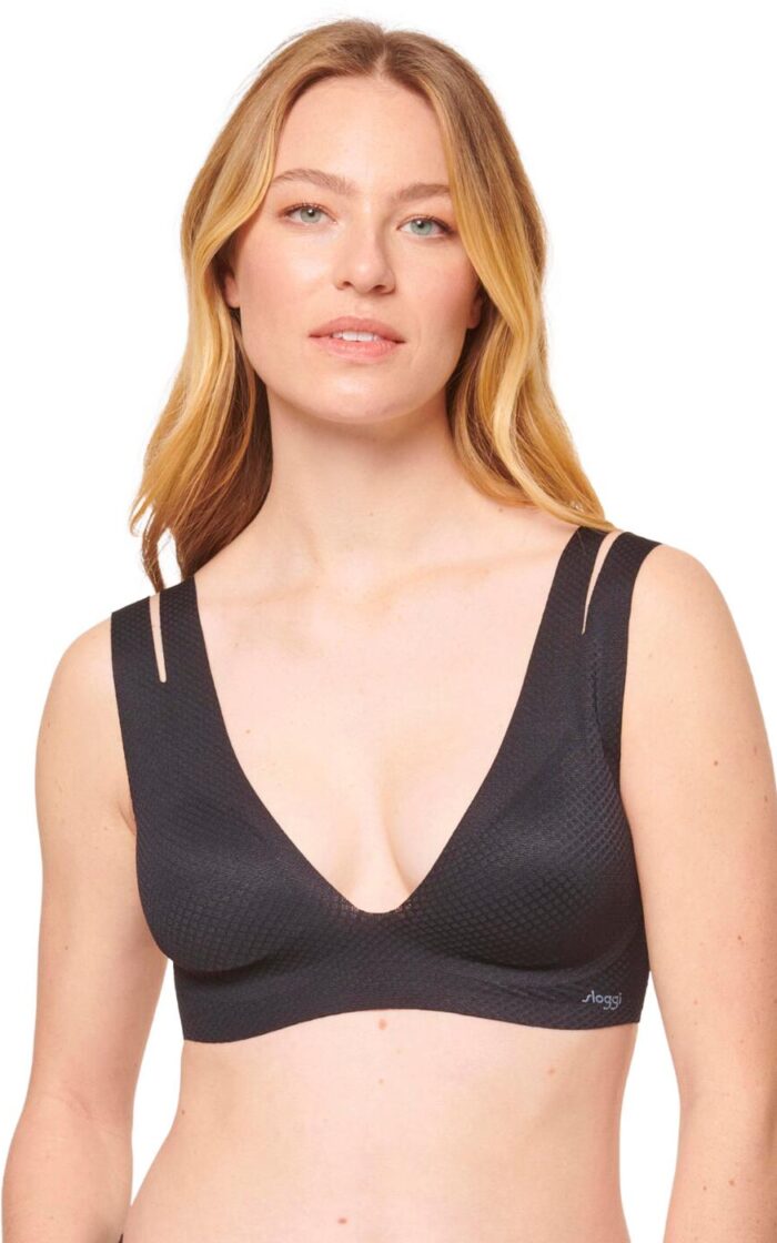 Sloggi Zero Feel Flow Bralette - Black - XS - 8