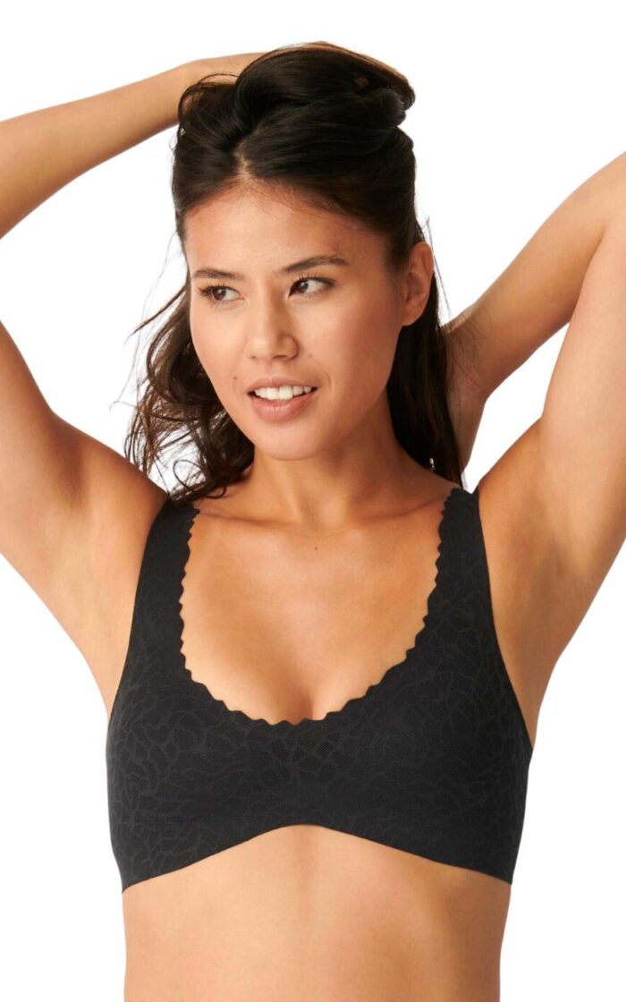 Sloggi Zero Feel Lace 2.0 Bralette - Black - XS - 8