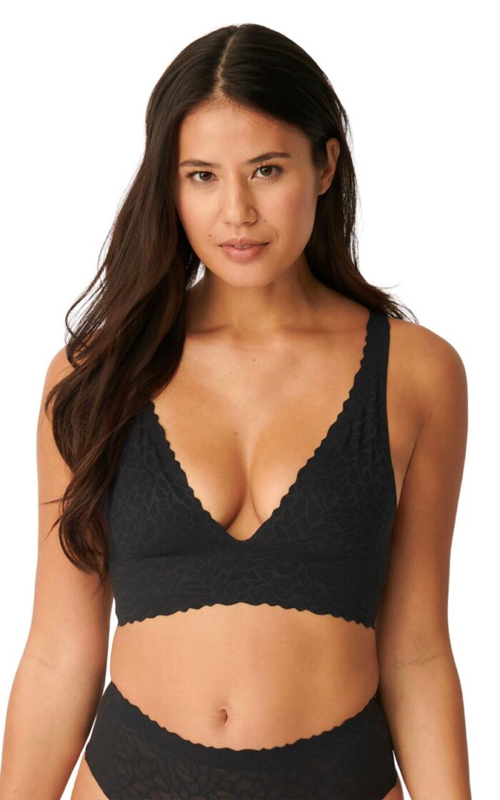 Sloggi Zero Feel Lace 2.0 Bralette Top - Black - XS - 8