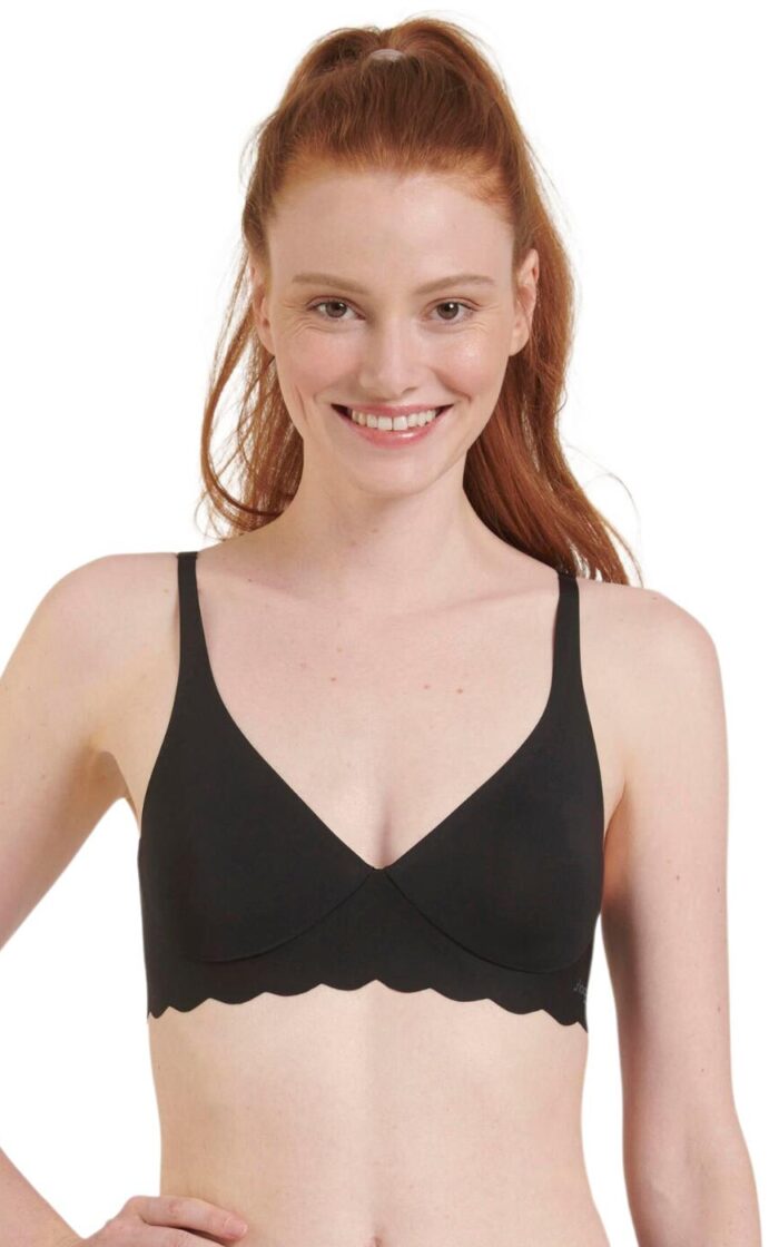 Sloggi Zero Feel Microfibre Bralette - Black - S - 10