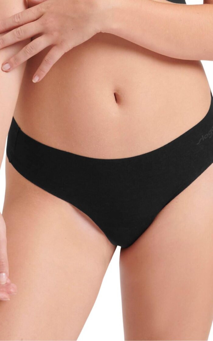 Sloggi Zero Feel Thong - Black - XS - 8