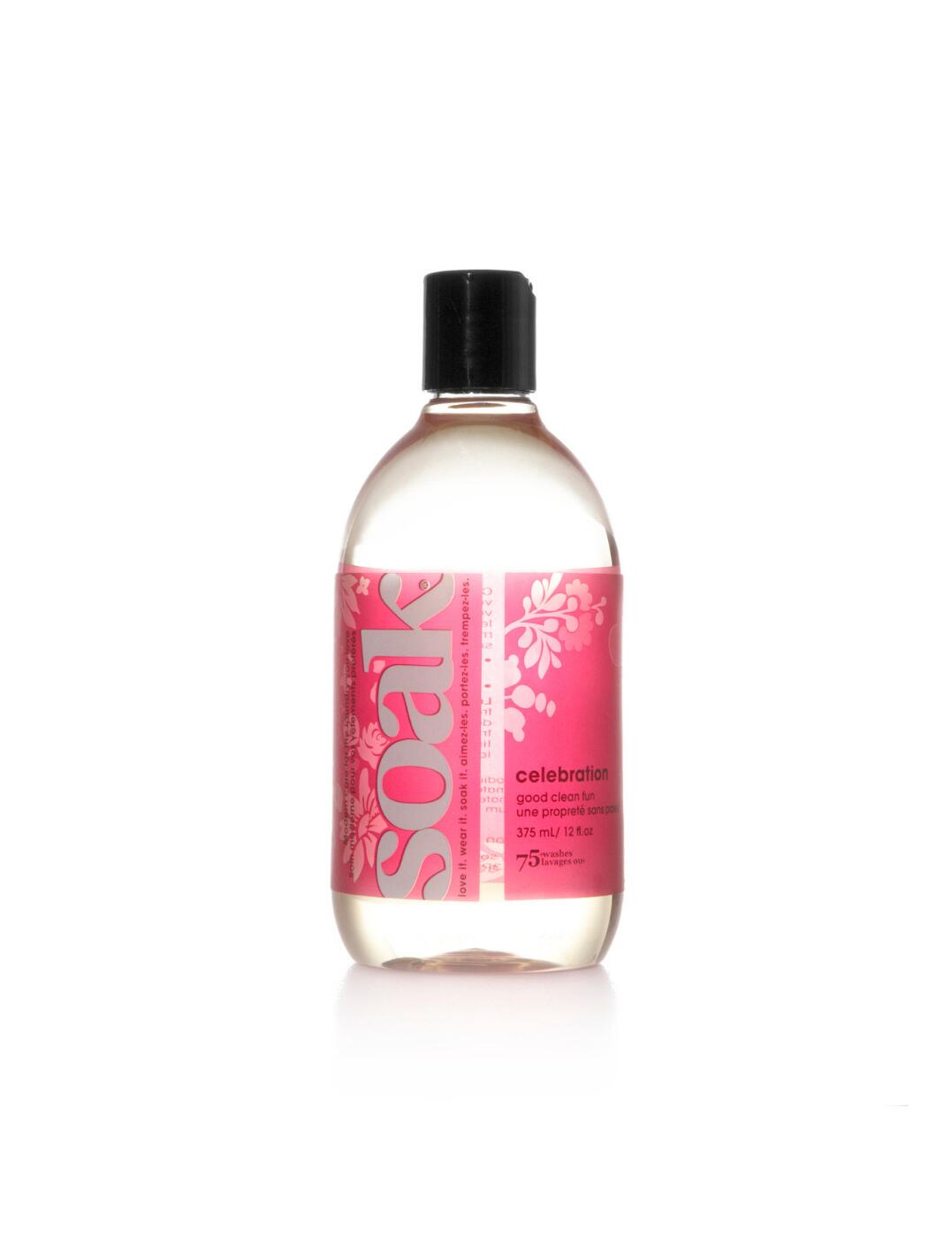 Soak Full Size No Rinse Lingerie & Swimwear Wash - 375ml - Celebration (375ml) - One Size