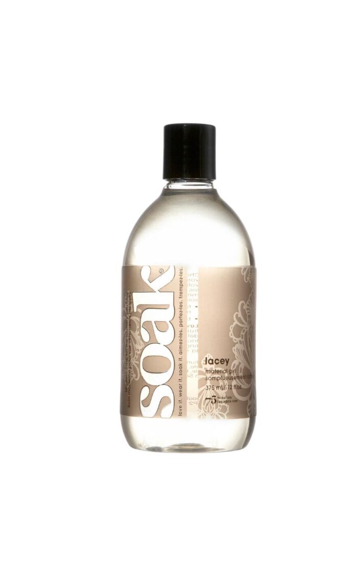 Soak Full Size No Rinse Lingerie & Swimwear Wash - 375ml - Lacey (375ml) - One Size