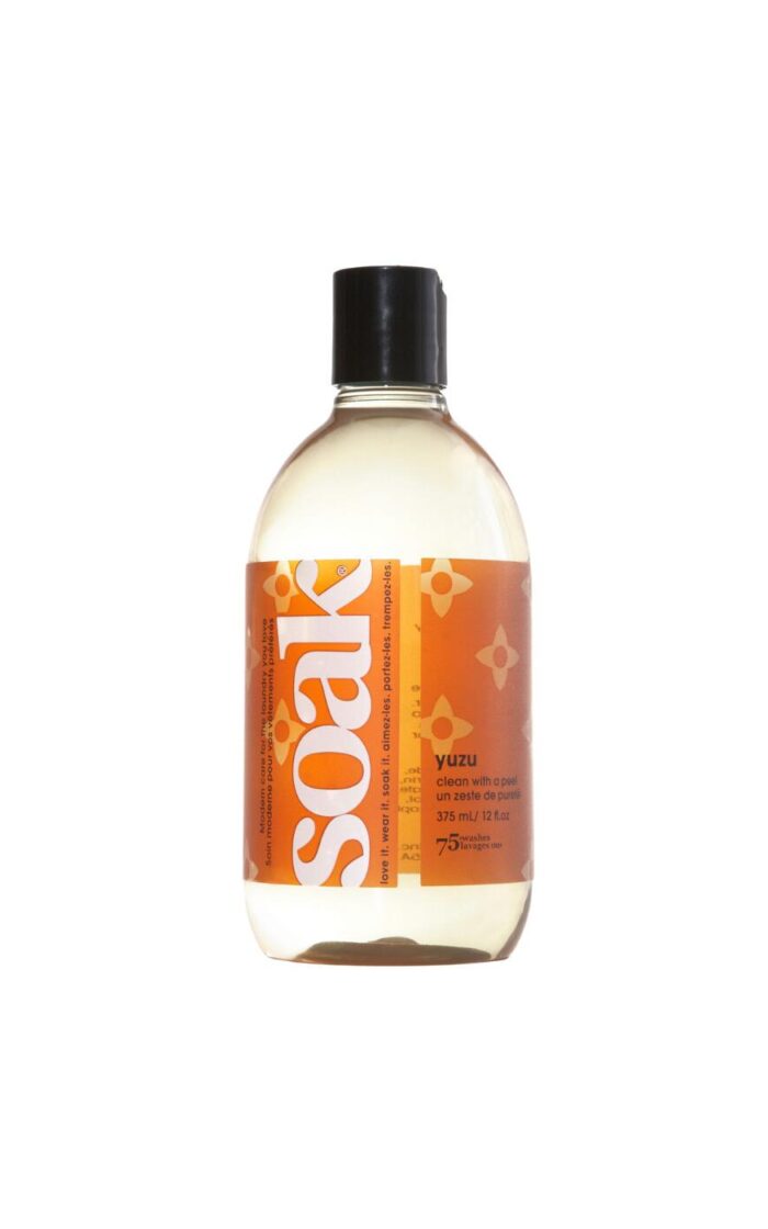 Soak Full Size No Rinse Lingerie & Swimwear Wash - 375ml - Yuzu (375ml) - One Size