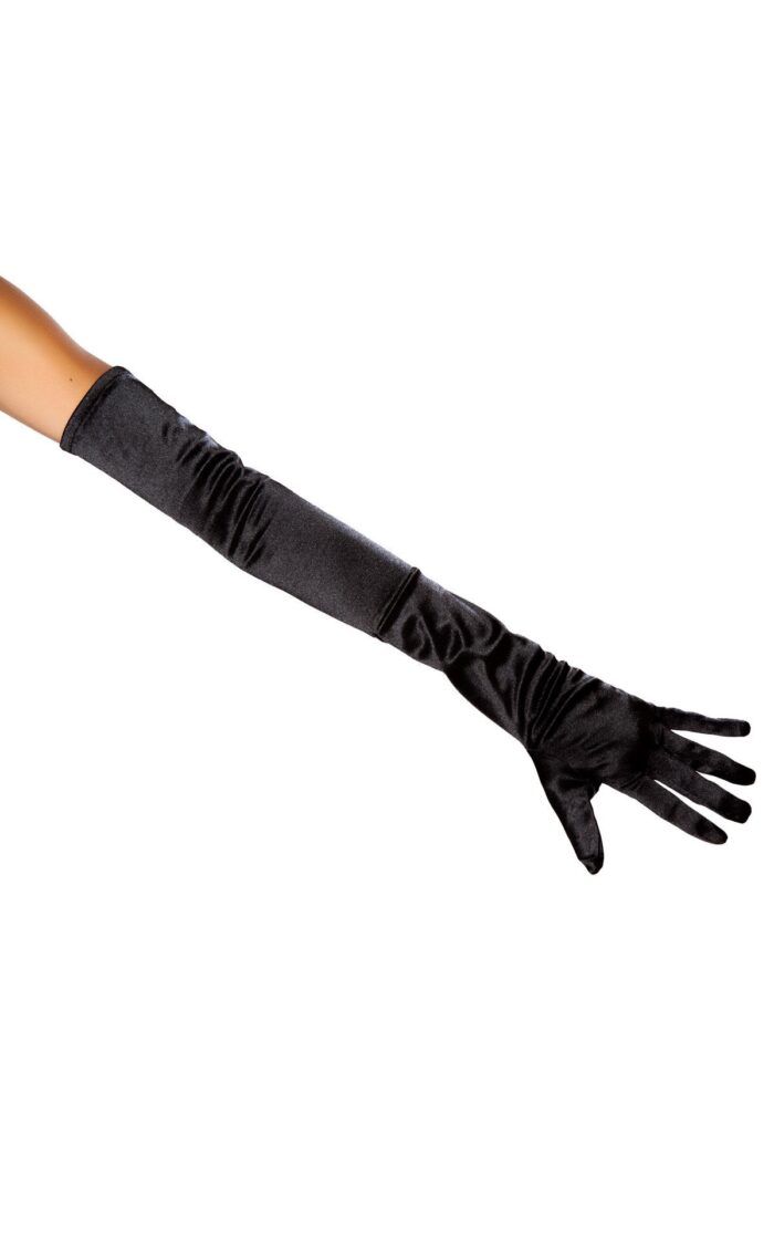 Stretch Satin Gloves