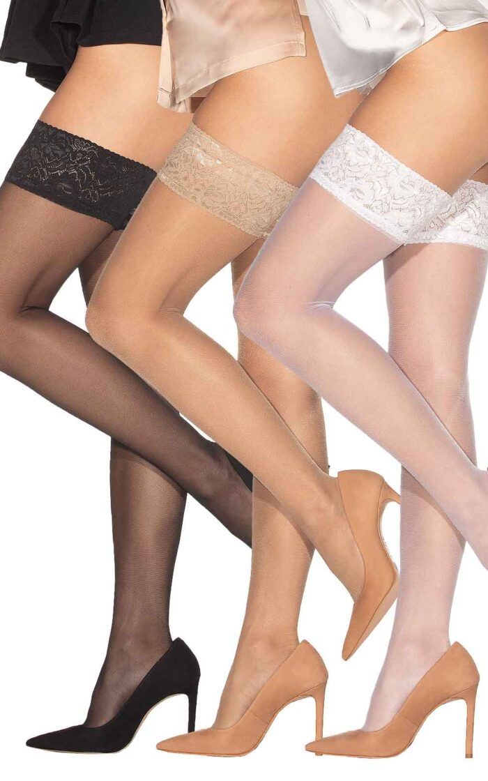 The Whole Spectrum of Perfection | 3 Pairs of Sheer Stockings