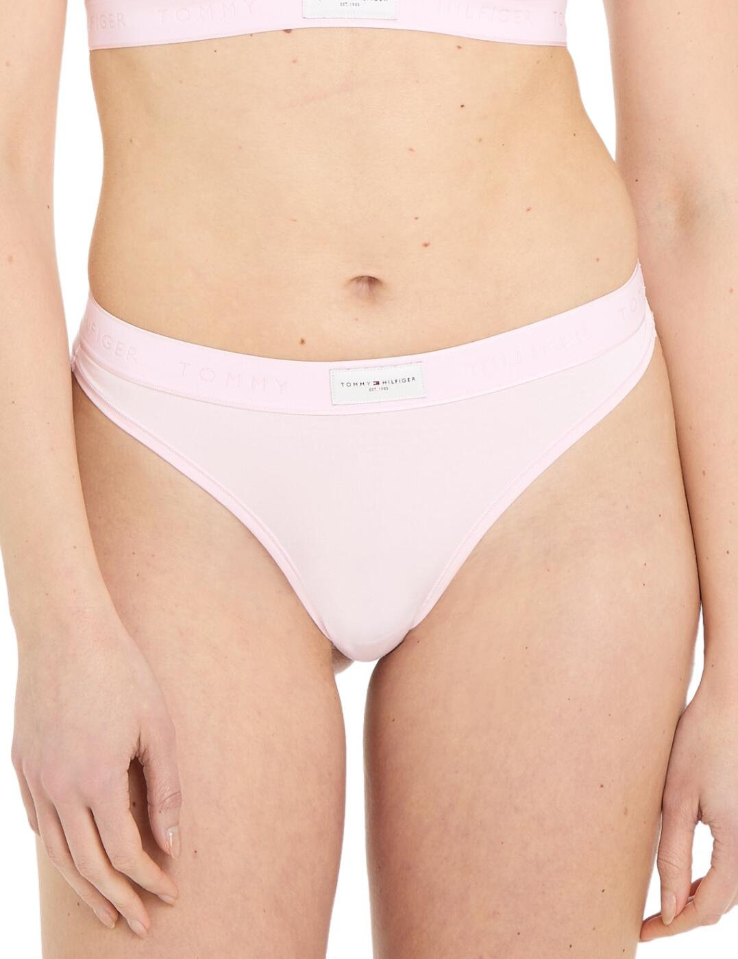 Tommy Hilfiger TH Established Thong - Light Pink - XS - 8
