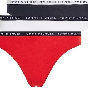 Tommy Hilfiger TH Recycled Essentials Brief 3 Pack - Desert Sky/White/Primary Red