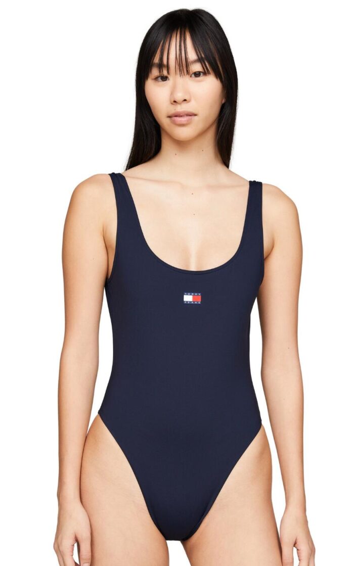 Tommy Hilfiger TJ Heritage Swimsuit - Dark Night Navy - XL - 16