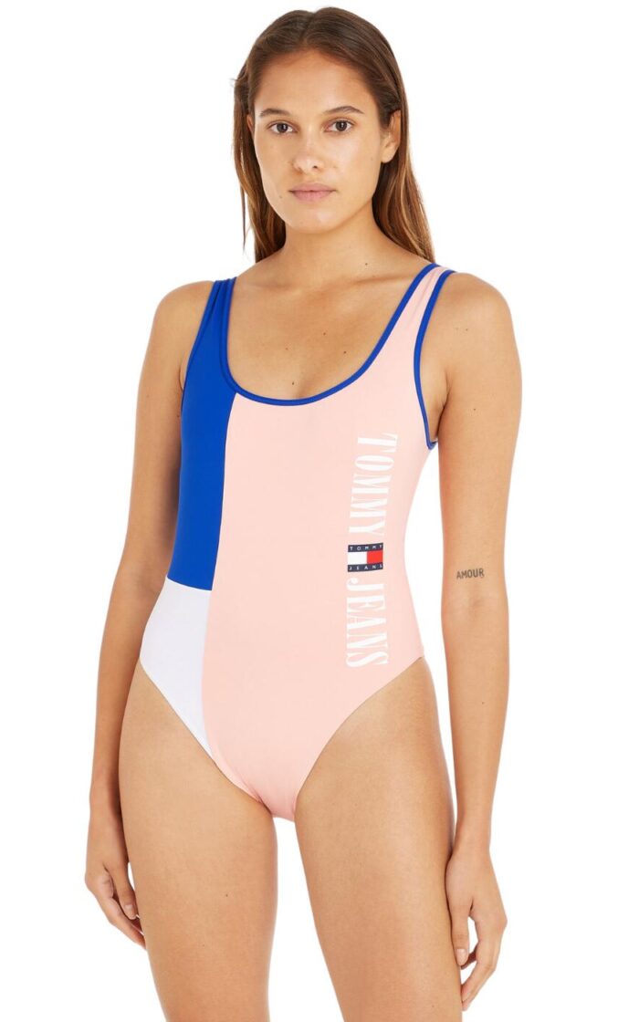 Tommy Hilfiger TJ Natural Swimsuit - Cosmetic Peach - XS - 8