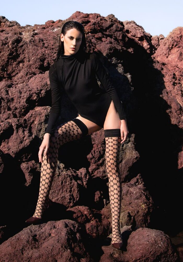 Trasparenze Bellatrix Patterned Hold Ups