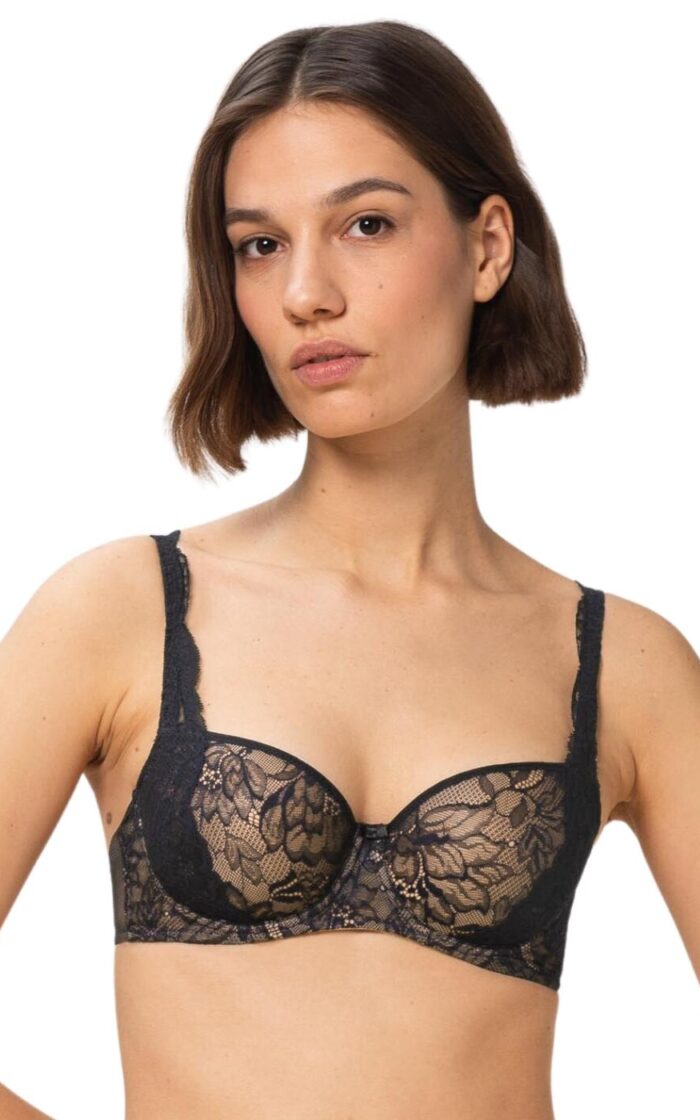 Triumph Amourette Charm Padded Bra - Black - 34E