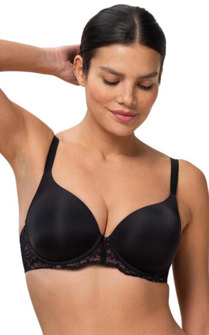 Triumph Amourette Charm Padded Bra - Black - 38A