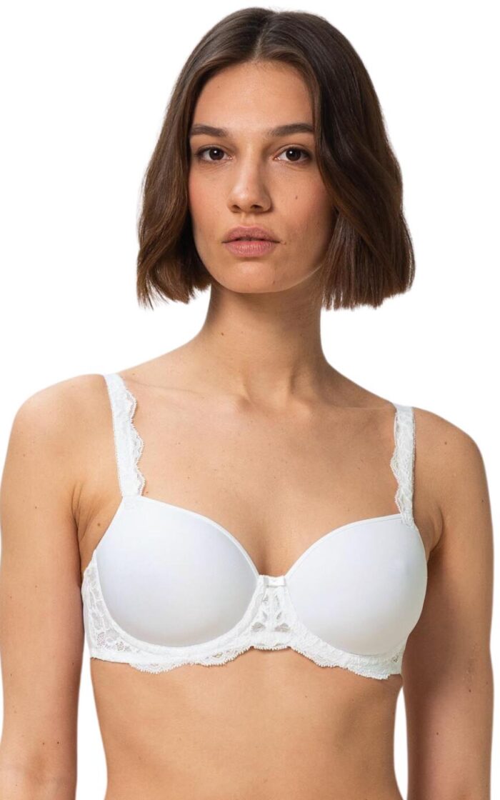 Triumph Amourette Charm Padded Bra - White - 32F