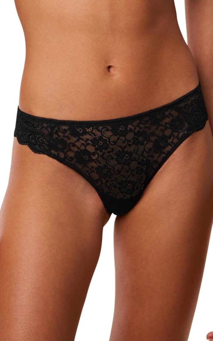 Triumph Amourette Hipster Thong - Black - XS - 8