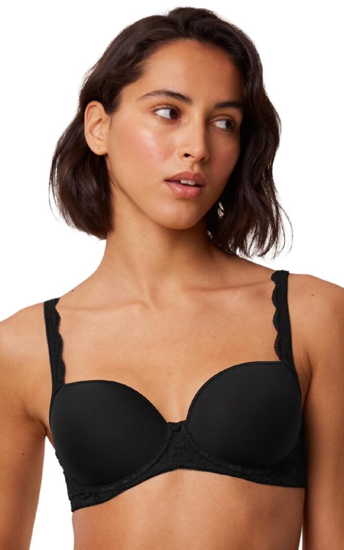 Triumph Amourette Spacer Padded Bra - Black - 32B