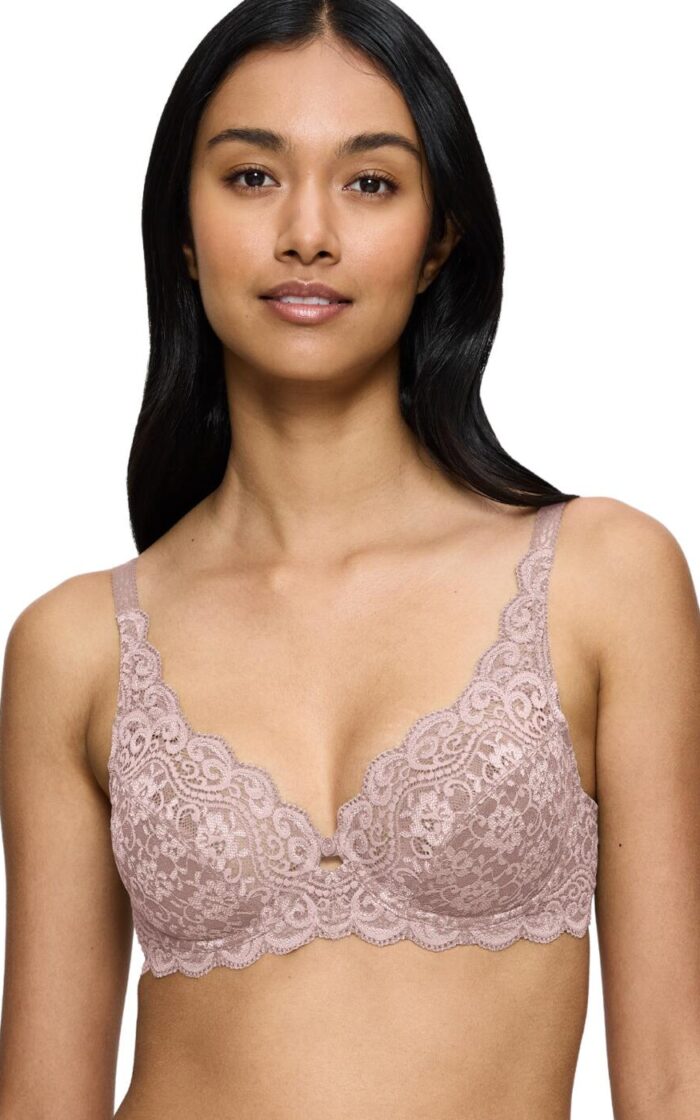 Triumph Amourette Underwired Bra - Mauve Rose - 42B