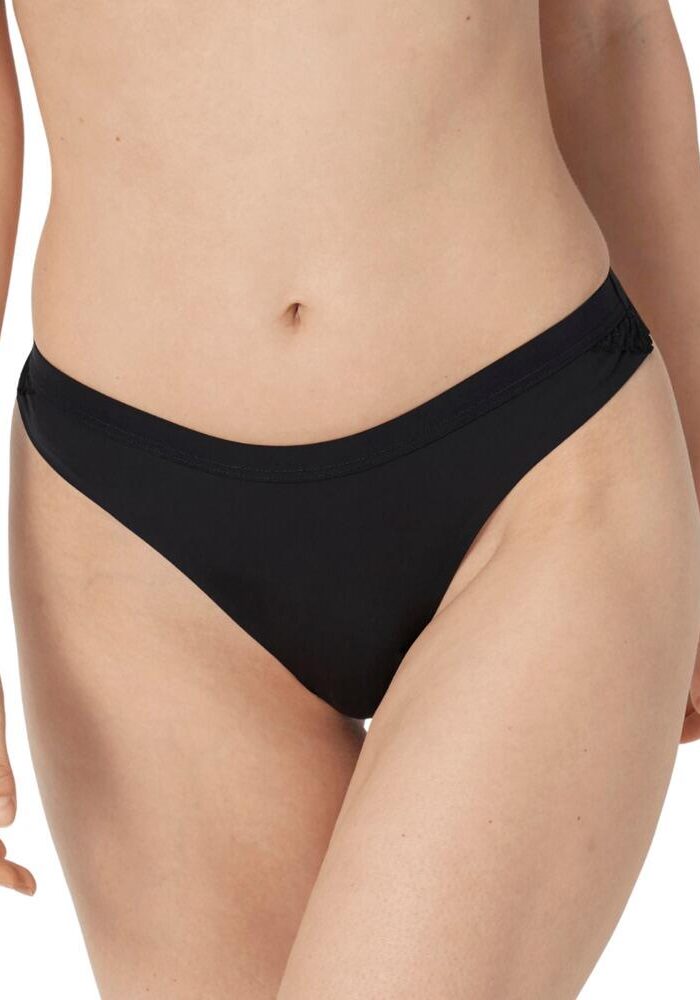 Triumph Aura Spotlight High Leg Thong - Black - XS - 8