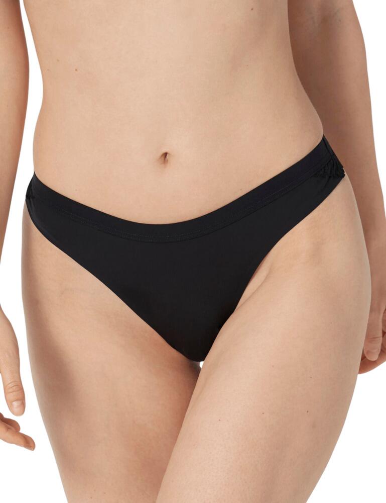 Triumph Aura Spotlight High Leg Thong - Black - XS - 8