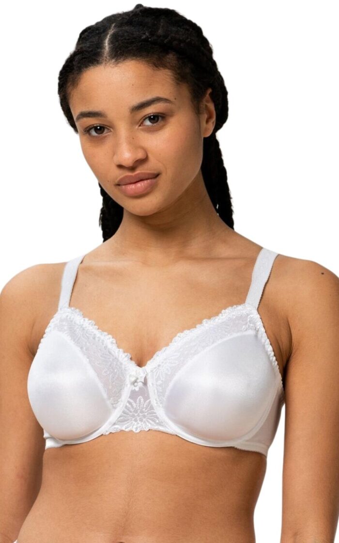 Triumph Ladyform Soft Minimiser Bra - White - 34D