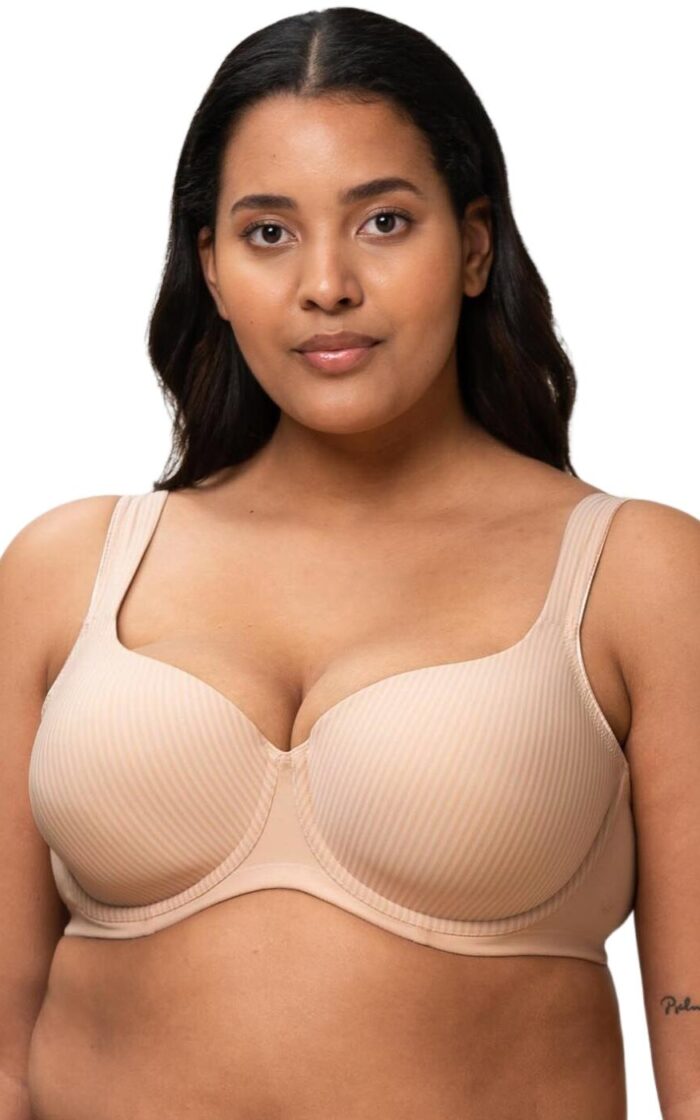 Triumph Modern Soft+ Cotton Padded Bra - Neutral Beige