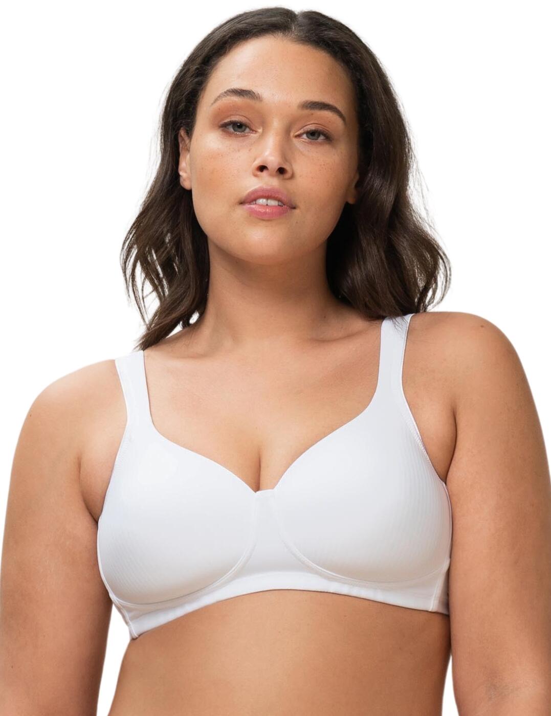 Triumph Modern Soft+ Cotton Padded Bra - White
