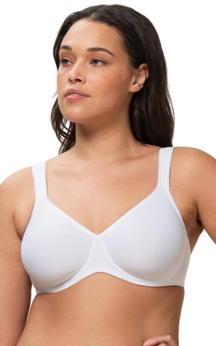 Triumph Modern Soft + Cotton Wired Bra - White - 34B