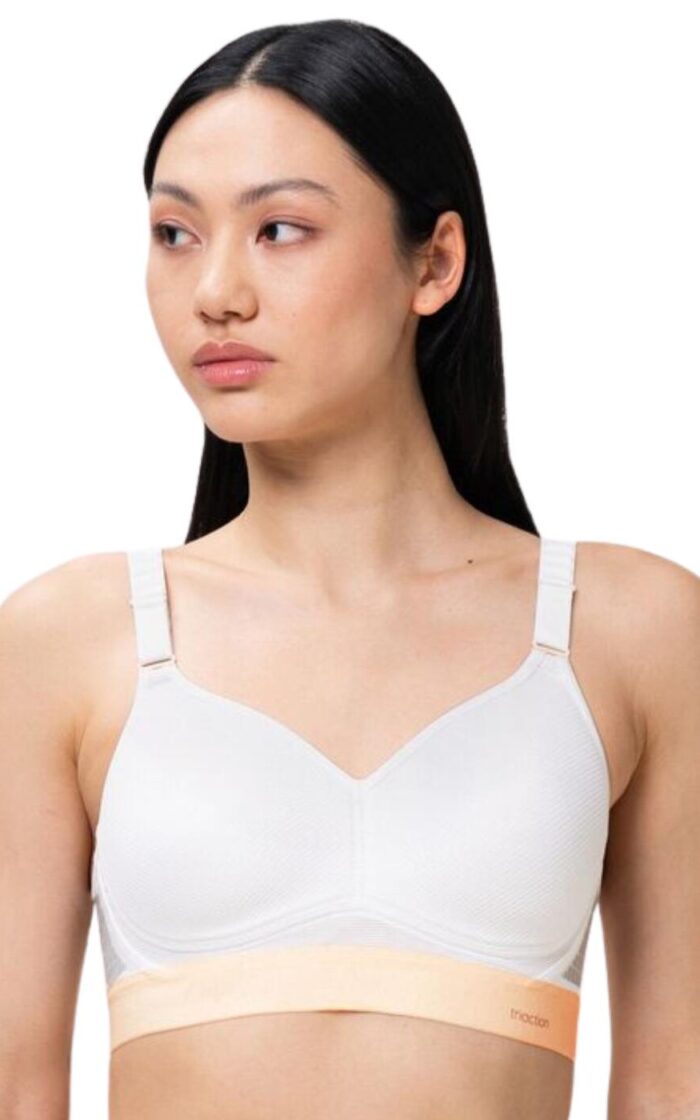 Triumph Triaction Hybrid Sports Bra - White