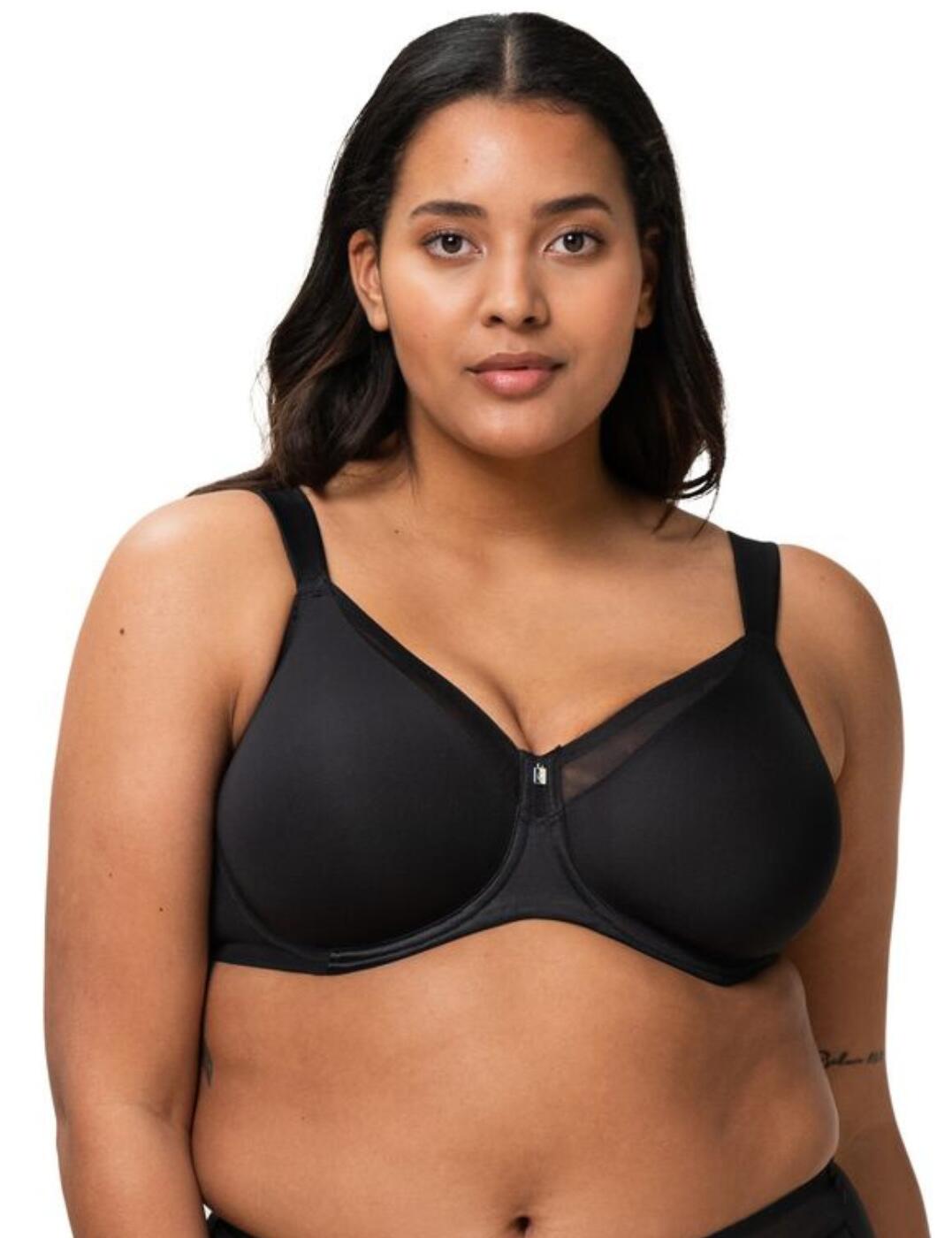 Triumph True Shape Sensation Minimiser Bra - Black - 40C