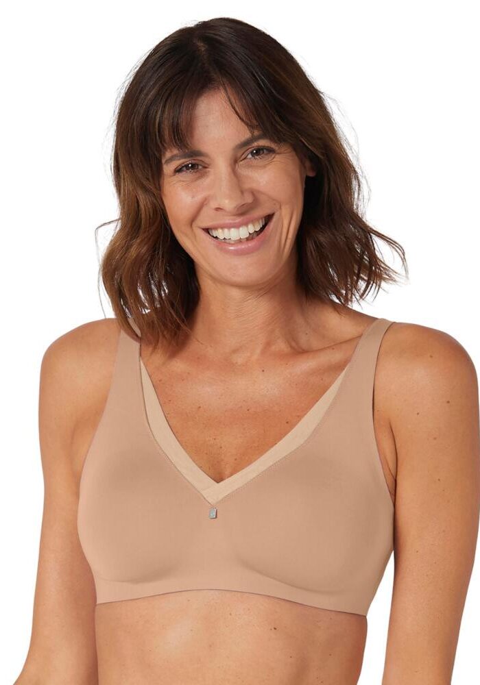 Triumph True Shape Sensation Non Wired Minimiser Bra - Smooth Skin - 32D