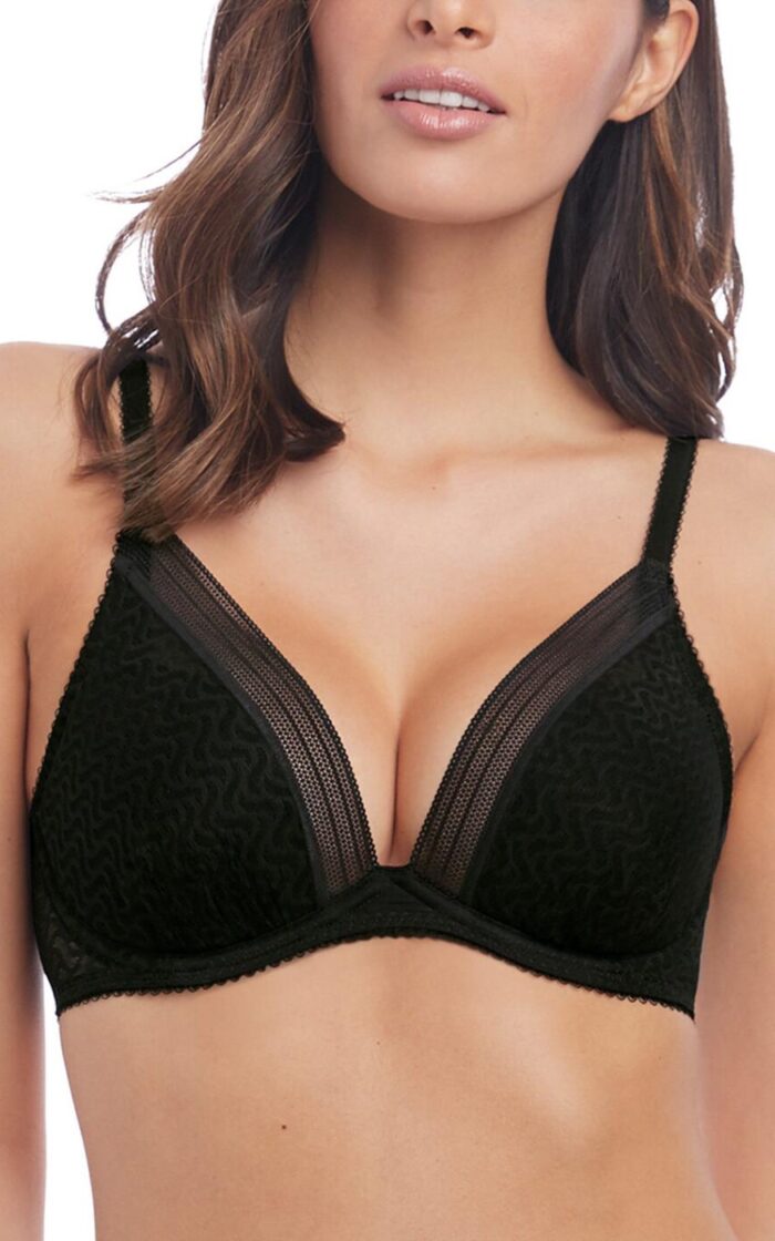 Wacoal Aphrodite Plunge Bra - Black - 32B