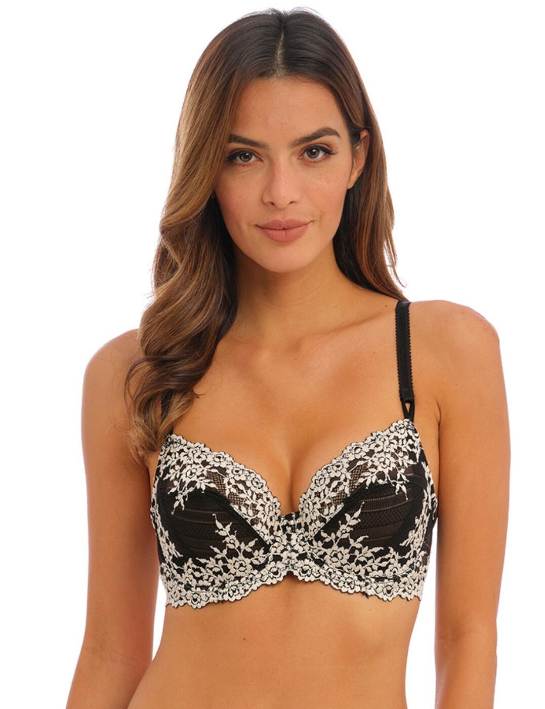 Wacoal Embrace Lace Underwired Bra - Black - 32E