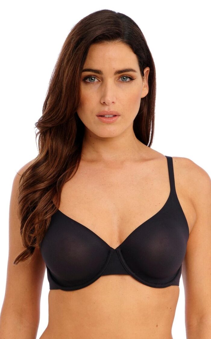 Wacoal Ines Secret Moulded Non Padded Bra - Black - 32D