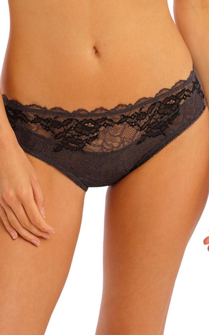 Wacoal Lace Perfection Brief - Charcoal - M - 12