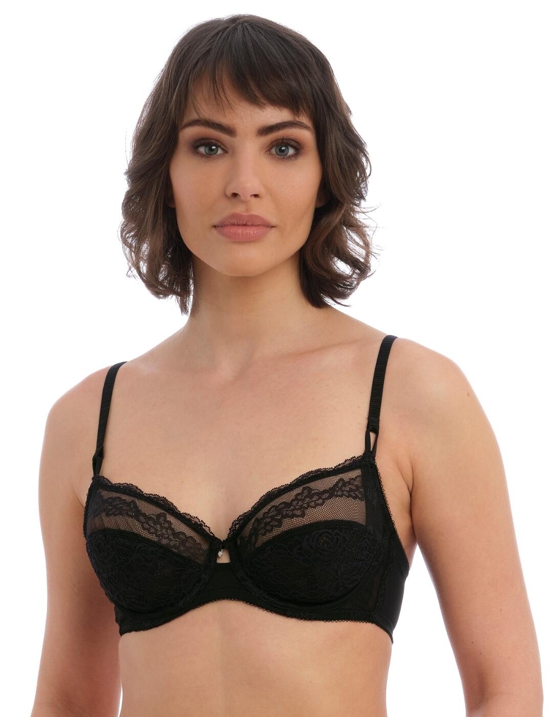 Wacoal Ravissant Balcony Bra - Black - 30E