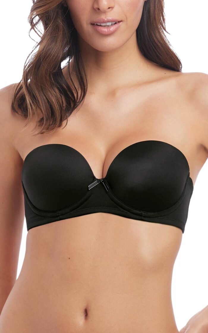 Wacoal Respect Strapless Bra - Black/Champagne - 30DD