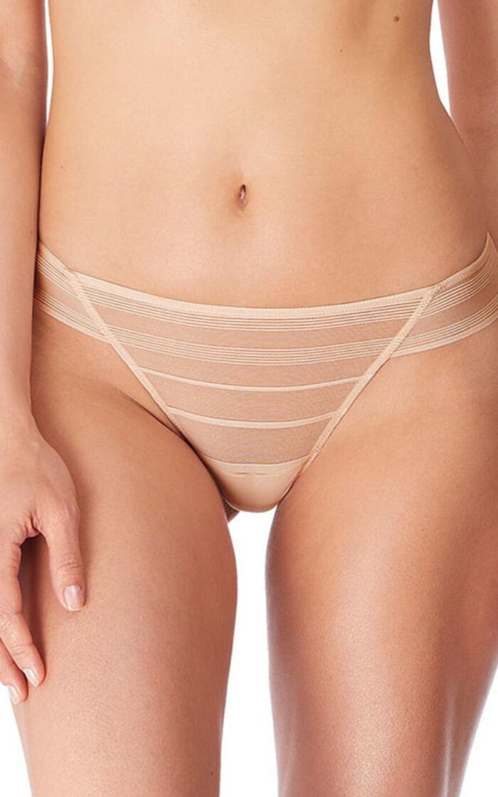 Wacoal Sexy Shaping Tanga Brief - Powder - XL - 16