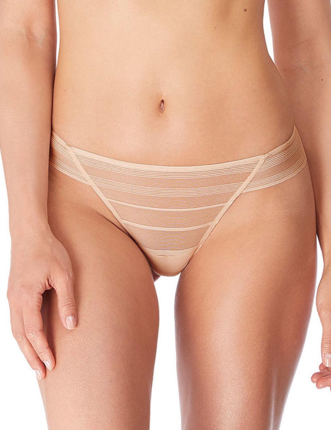 Wacoal Sexy Shaping Tanga Brief - Powder - XL - 16