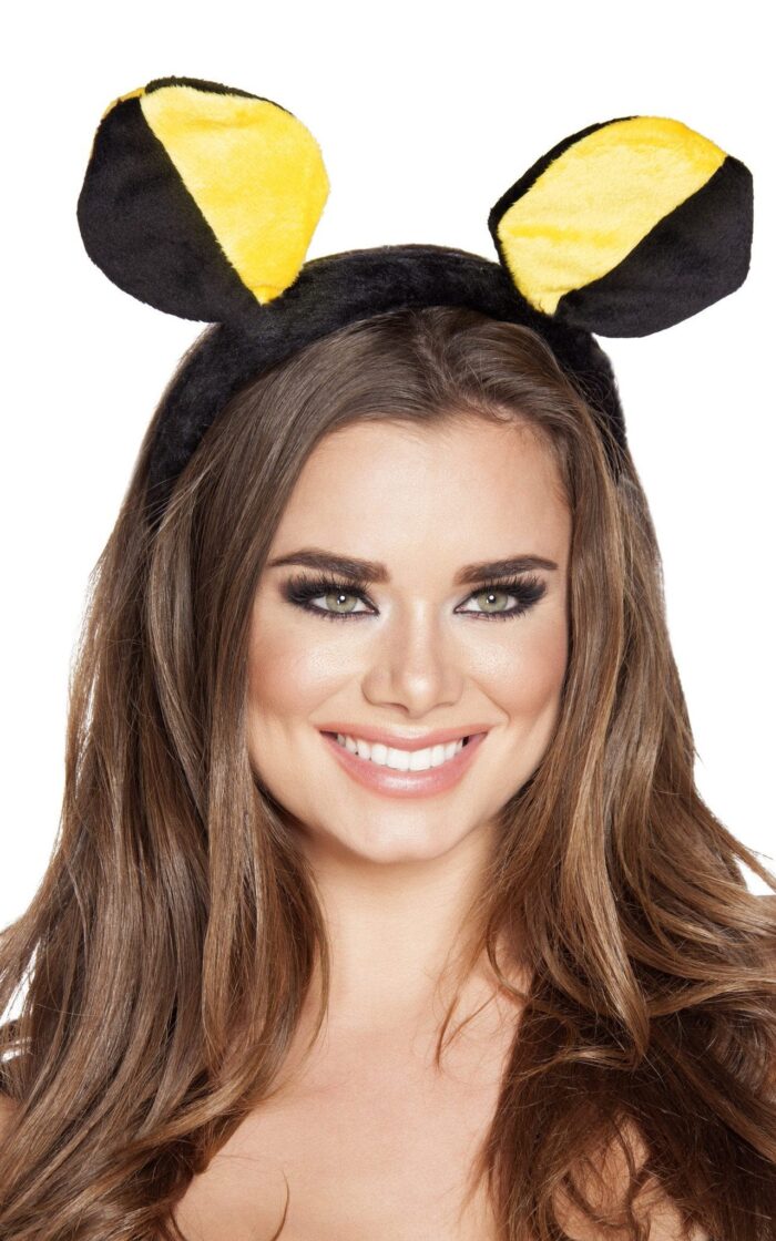 Yellow/Black Bumble Bee Head Piece